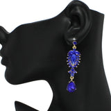 99195, RHINESTONE EVENING EARRING