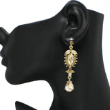 99195, RHINESTONE EVENING EARRING
