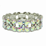 99269, CRYSTAL RHINESTONE EVENING STRETCH BRACELET