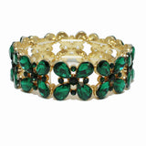 99269, CRYSTAL RHINESTONE EVENING STRETCH BRACELET
