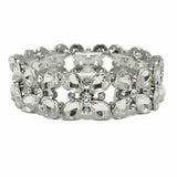 99269, CRYSTAL RHINESTONE EVENING STRETCH BRACELET