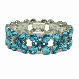 99269, CRYSTAL RHINESTONE EVENING STRETCH BRACELET