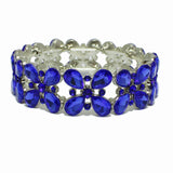 99269, CRYSTAL RHINESTONE EVENING STRETCH BRACELET
