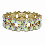 99269, CRYSTAL RHINESTONE EVENING STRETCH BRACELET