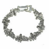 99274, MUSIC NOTE METAL MAGNETIC CLOSURE BRACELET