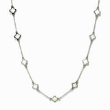 99278, DAINTY CLOVER STATION NECKLACE