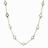 99278, DAINTY CLOVER STATION NECKLACE