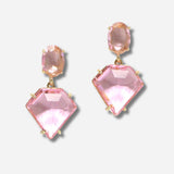 99321, GEOMETRIC ACRYLIC DANGLE EARRING