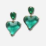 99322, HEART ACRYLIC DANGLE EARRING