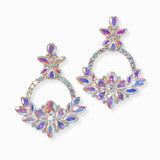 99323, CRYSTAL RHINESTONE EVENING EARRING