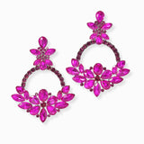 99323, CRYSTAL RHINESTONE EVENING EARRING