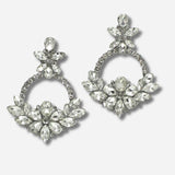 99323, CRYSTAL RHINESTONE EVENING EARRING