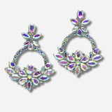 99323, CRYSTAL RHINESTONE EVENING EARRING