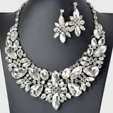 99368, RHINESTONE EVENING NECKLACE SET