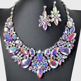99368, RHINESTONE EVENING NECKLACE SET