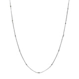 99373, DAINTY STAINLESS STEEL CHAIN NECKLACE