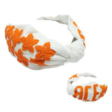 99387, "ACE" STAR SEED BEADED KNOT HEADBAND