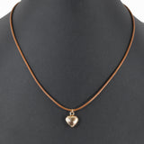 99392, DAINTY HEART CHARM NECKLACE