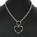 99400, WESTERN HEART KNOT PENDANT NECKLACE