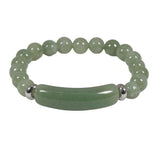 99431, SEMI PRECIOUS STONE BEAD STRETCH BRACELET