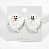 99437, HALLOWEEN SPOOKY GHOST EARRING
