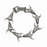 99544, STEER HEAD METAL MAGNETIC CLOSURE BRACELET