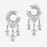 99630, RHINESTONE EVENING DANGLE EARRING
