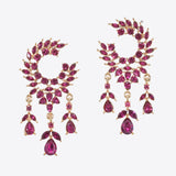 99630, RHINESTONE EVENING DANGLE EARRING