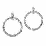 99767, BLING ROUND RHINESTONE EARRING