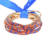 99771, CRYSTAL RHINESTONE STRETCH BRACELET SET