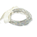 99771, CRYSTAL RHINESTONE STRETCH BRACELET SET