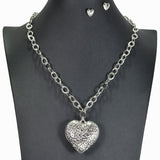 99779, HEART CHARM NECKLACE