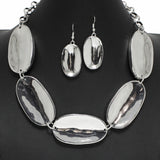 99823, GEOMETRIC METAL NECKLACE