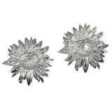 99860, SUNFLOWER METAL STUD EARRING