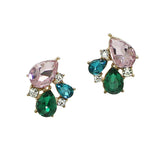 99925, RHINESTONE STUD EARRING