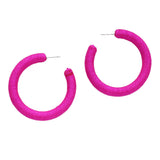 99926, THREAD ROUND HOOP EARRING