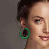 99926, THREAD ROUND HOOP EARRING