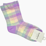 99983, COLOR BLOCK PRINT SOCKS