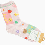 99985, HAPPY SMILE FACE CUTE SOCKS