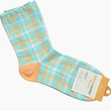 99988, PLAID PRINT SOCKS