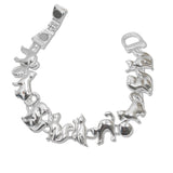 108011, KITTY CAT METAL MAGNETIC BRACELET