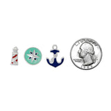 88665, ANCHOR THEME STUD EARRING SET