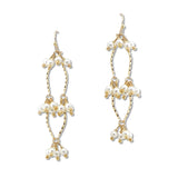 108554, PEARL CHANDELIER DANGLE EARRING