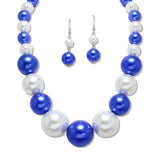 108404, BOLD SINGLE PEARL STRAND NECKLACE