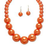 108405, BOLD SINGLE PEARL STRAND NECKLACE