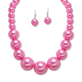108405, BOLD SINGLE PEARL STRAND NECKLACE