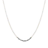 107521, METAL WITH GLASS BEADED NECKLACE