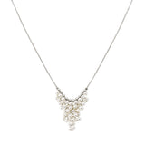 107523, PEARL CLUSTER PENDANT NECKLACE