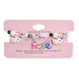 107259, KIDS BABY COW CHARM BEADED STRETCH BRACELET