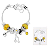 108676, ZODIAC SIGN BEAD CHARM BRACELET